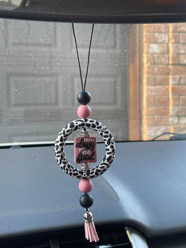 RN   Beaded  Car Charm