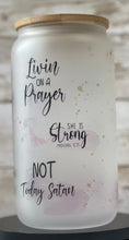 Load image into Gallery viewer, I Can Do All Things Through Christ 16oz Glass Cup