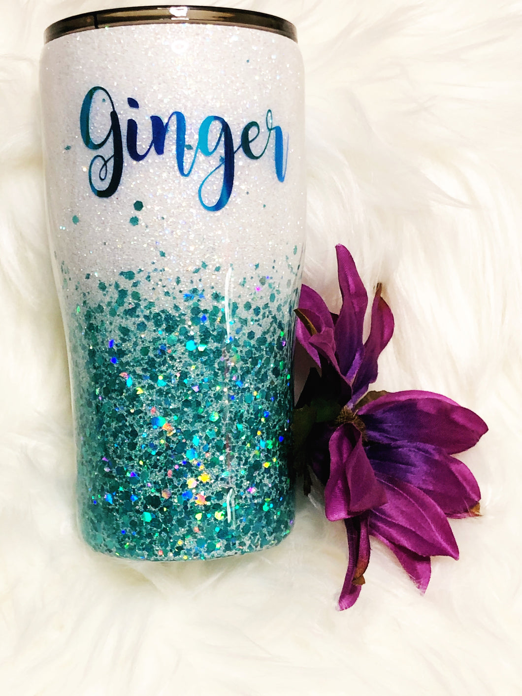 Ombre Glitter Tumbler