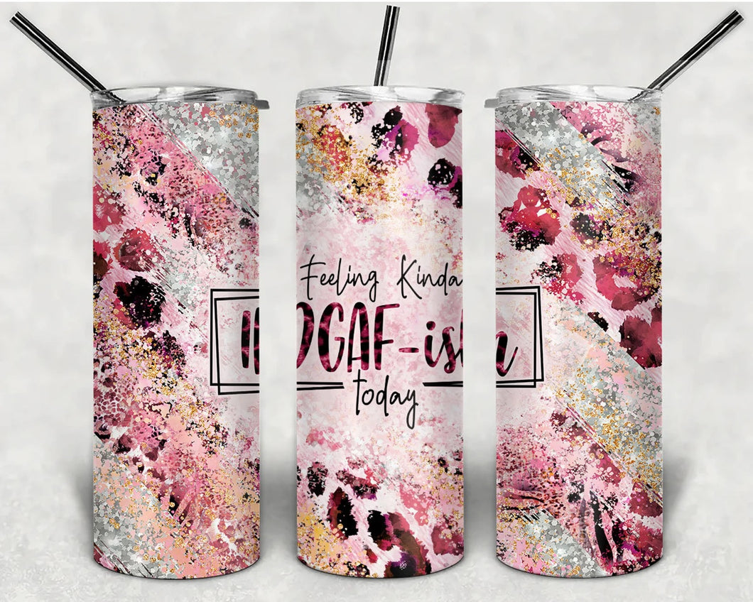 Feeling Kin of IDGAFish Today Sublimation Tumbler