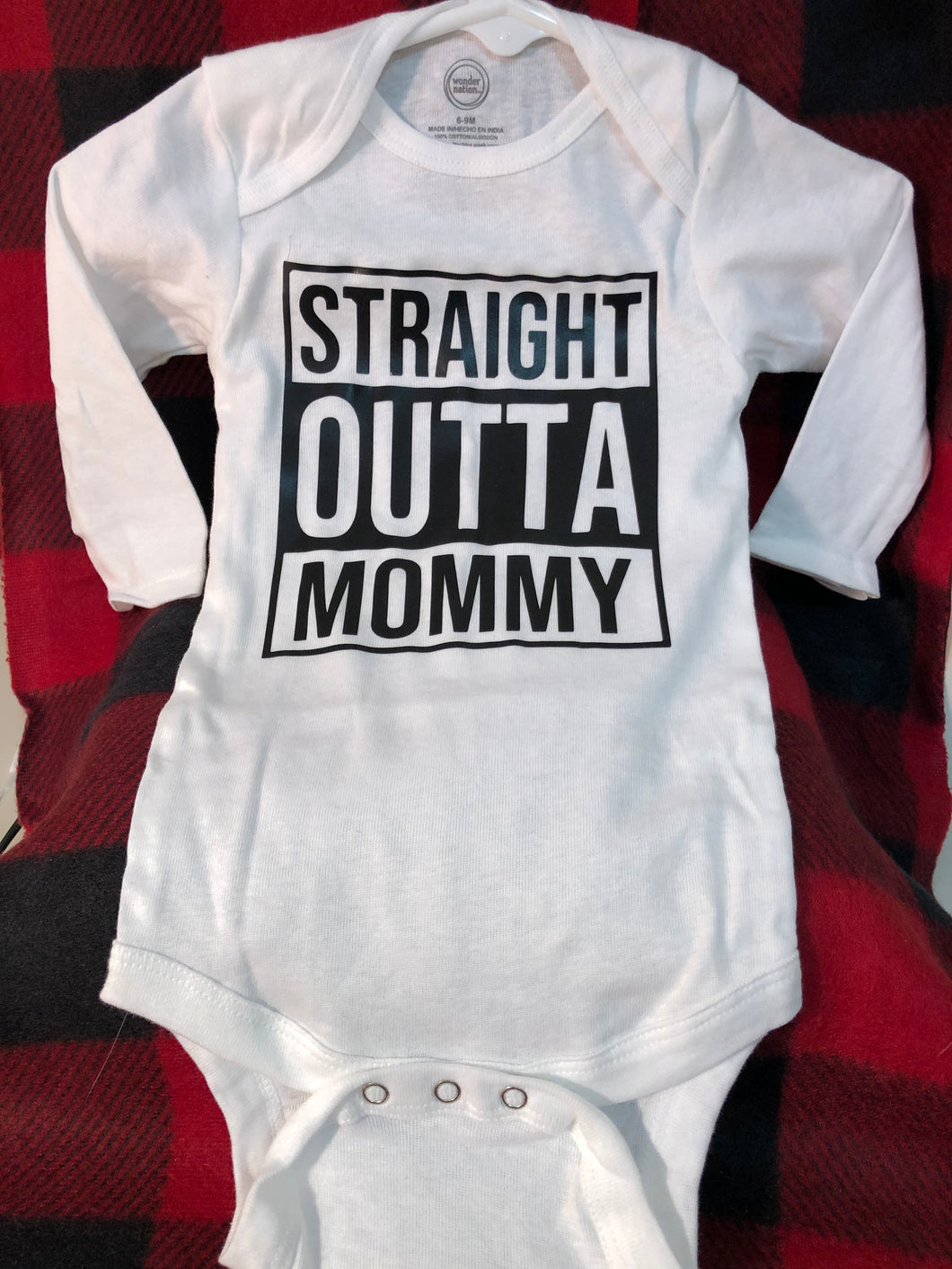 Straight Outta Mommy Onesie