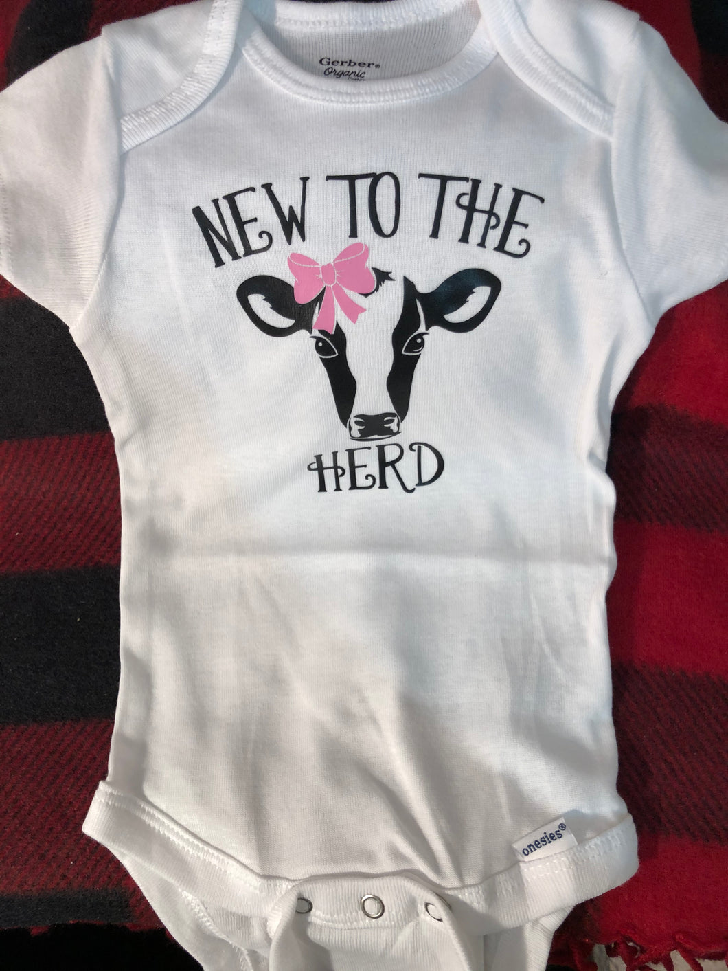 New to the Herd Girl Onesie