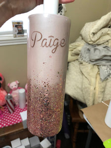 I'm The Queen Glitter Tumbler