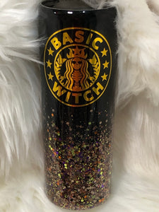 Basic Witch Glitter Tumbler