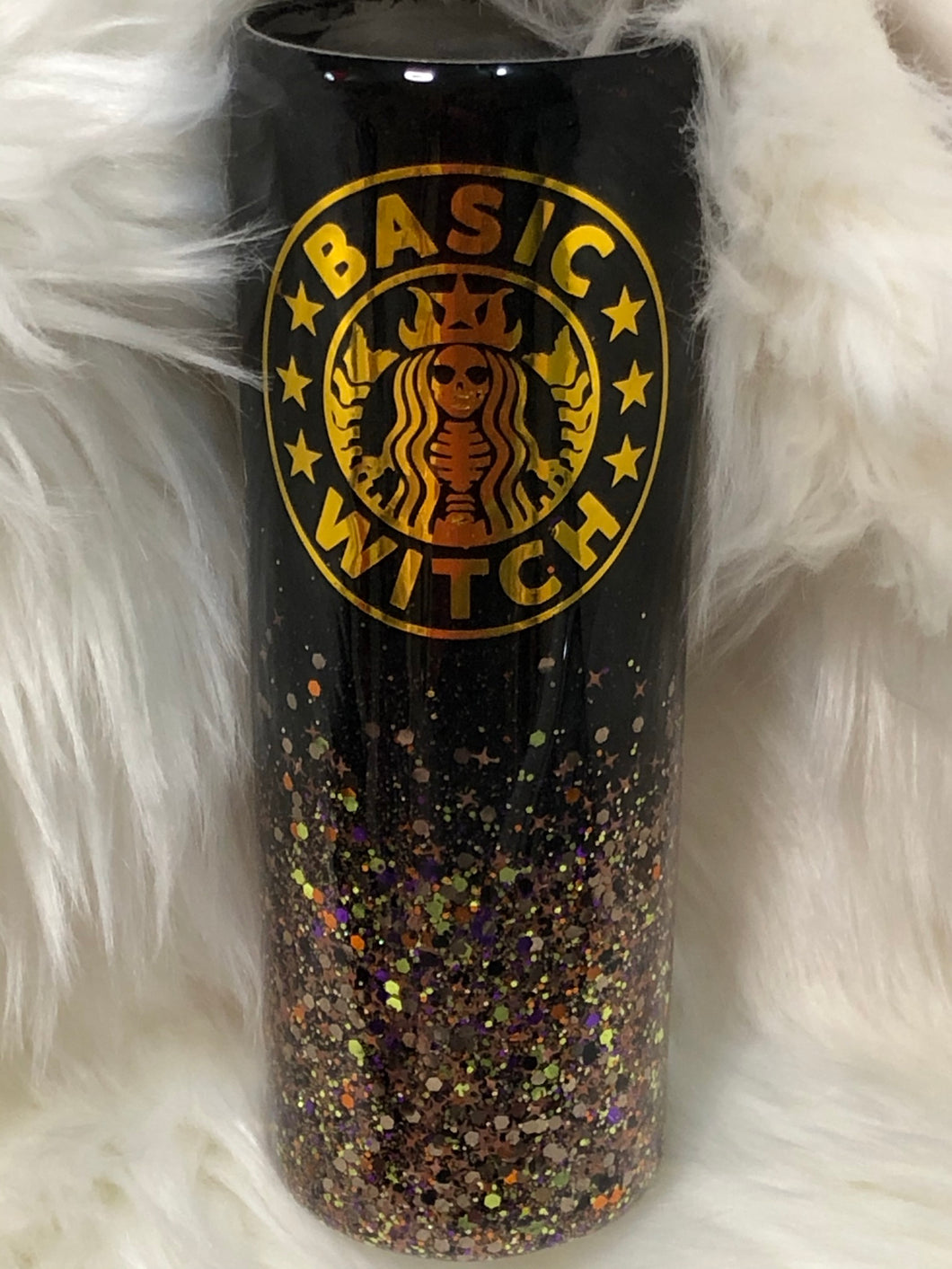 Basic Witch Glitter Tumbler