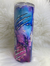 Load image into Gallery viewer, Motherhood Is A Walk In The Park Trex Dinosaur Watercolor Sublimation Tumbler