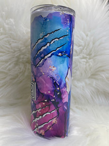 Motherhood Is A Walk In The Park Trex Dinosaur Watercolor Sublimation Tumbler