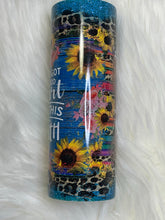 Load image into Gallery viewer, I&#39;ve Got a Good Heart But This Mouth Sunflower  Sublimation Tumbler