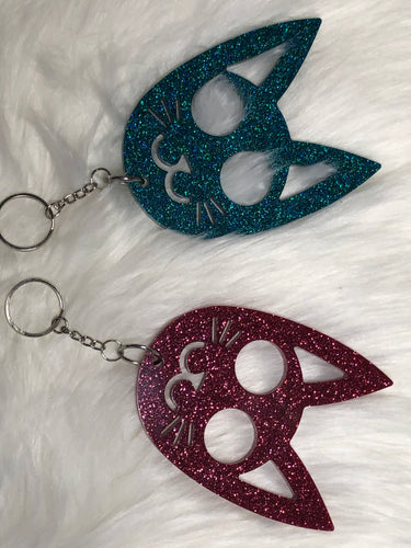 Cat Self Defense Keychain